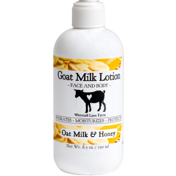 Goat Milk Moisturizing Lotion Organic Natural Pure Goat Milk Hand Face Body  Lotion 4 or 8 Oz Choose Scent & Size Creamy and Moisturizing 