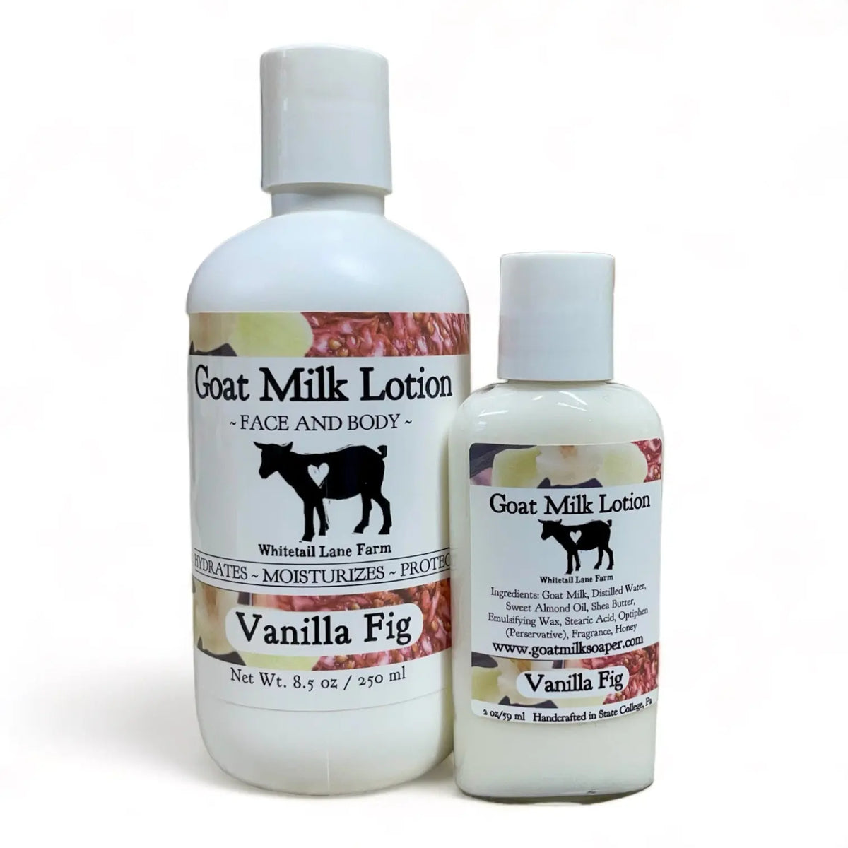 Nourishing Goat Milk Whole Body Lotion Vanilla Fig Scented