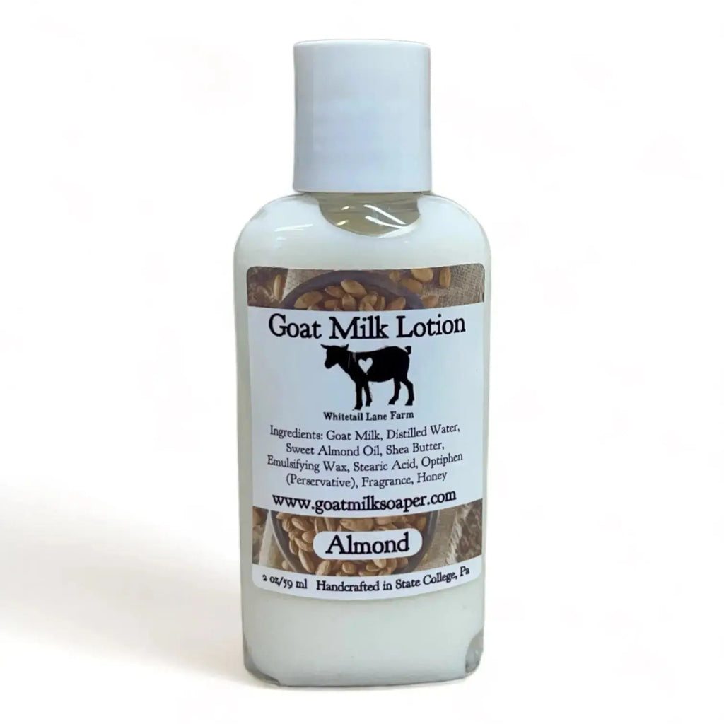 Goat Milk Lotion - Almond from Whitetail Lane Farm Goat Milk Soap