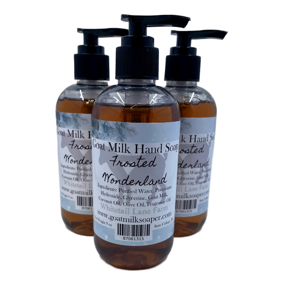 Unscented Goat Milk Liquid Soap Hand Soap Body Wash
