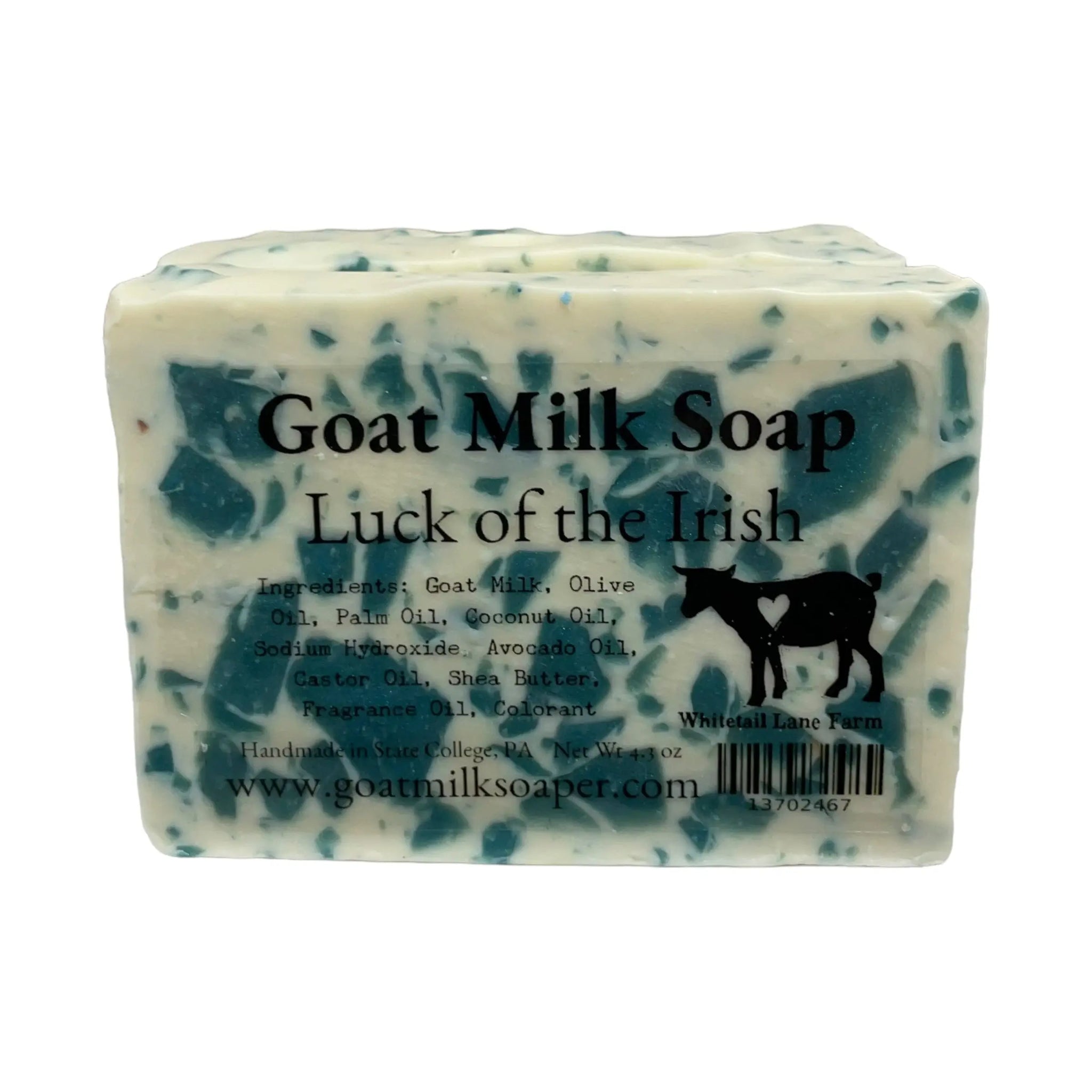 Luck Of The Irish Goats Milk Soap Irish Spring Dupe Whitetail Lane