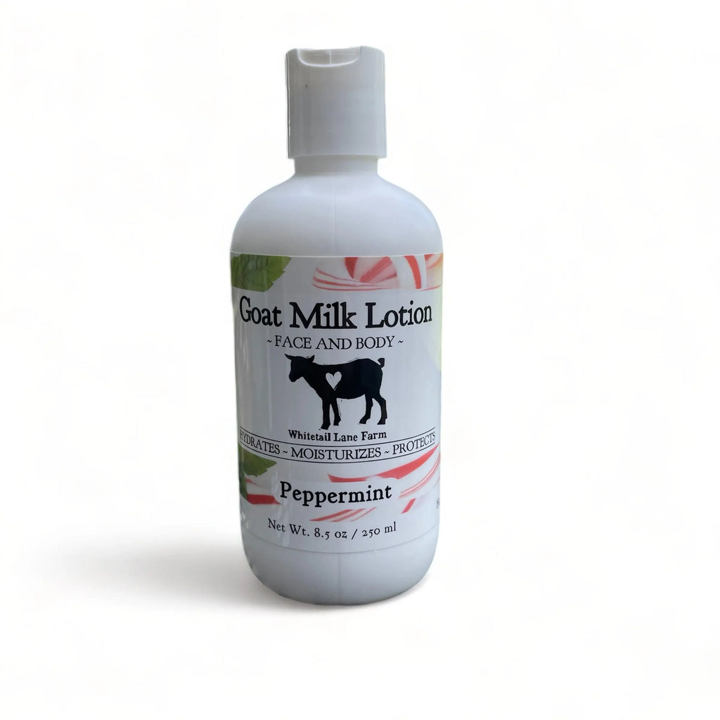 Peppermint Twist Goat Milk Lotion from Whitetail Lane Farm Goat Milk Soap