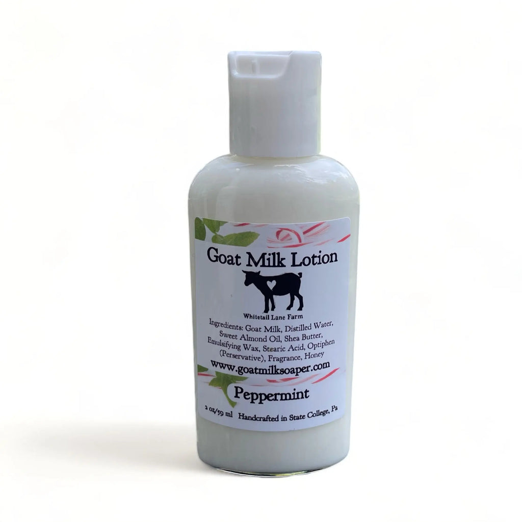 Peppermint Twist Goat Milk Lotion from Whitetail Lane Farm Goat Milk Soap