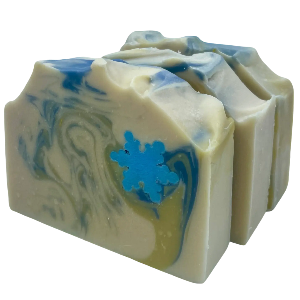 Snowflake and Citrus Goat Milk Soap from Whitetail Lane Farm Goat Milk Soap