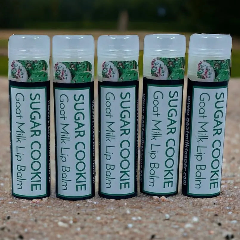 Sugar Cookie Goat Milk Lip Balm from Whitetail Lane Farm Goat Milk Soap