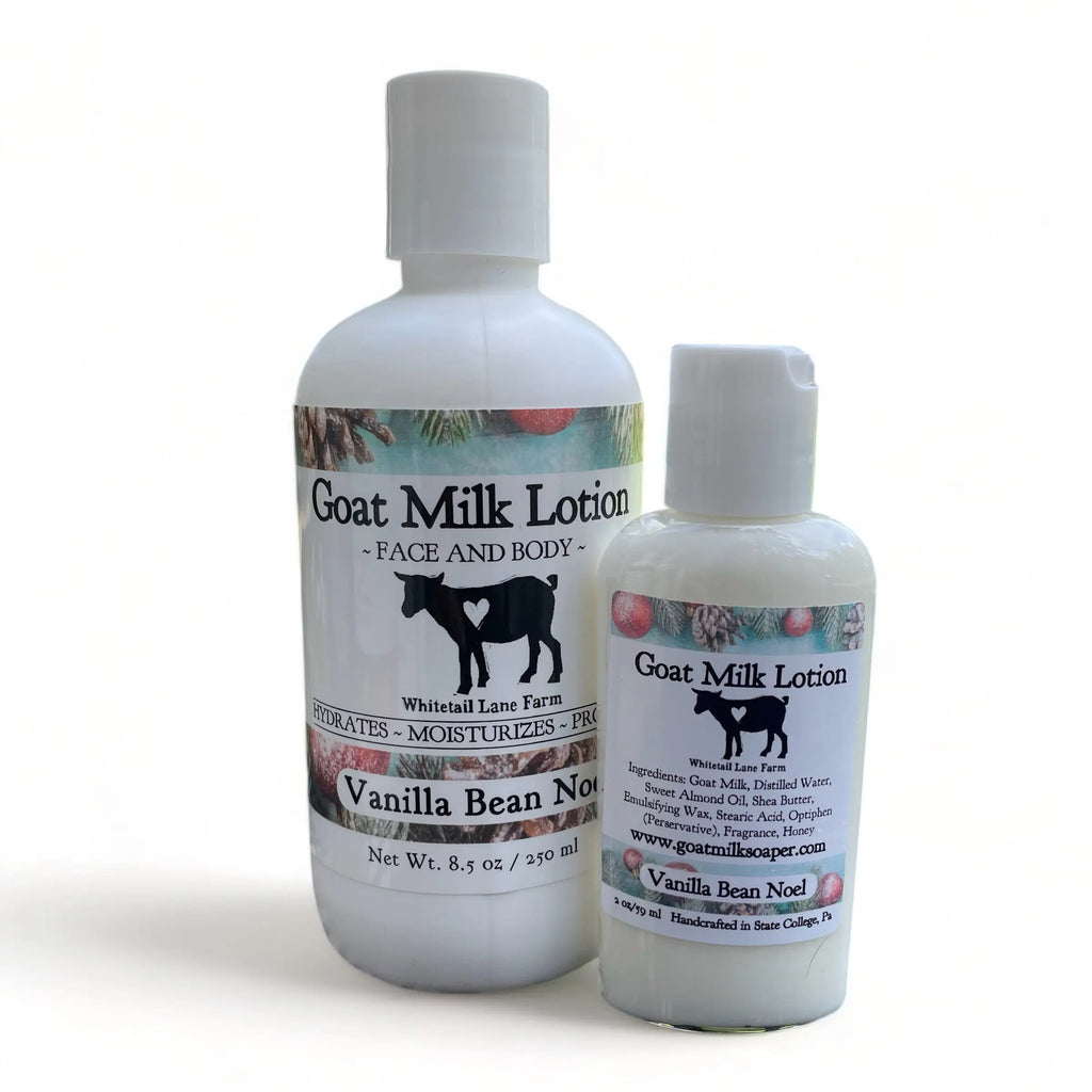 Vanilla Bean Goat Milk Lotion from Whitetail Lane Farm Goat Milk Soap