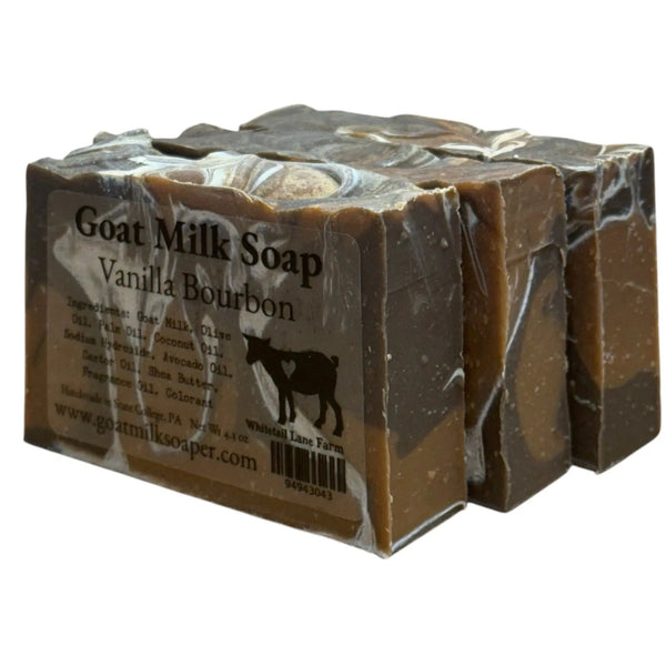 Vanilla Bourbon Goats Milk Soap from Whitetail Lane Farm Goat Milk Soap